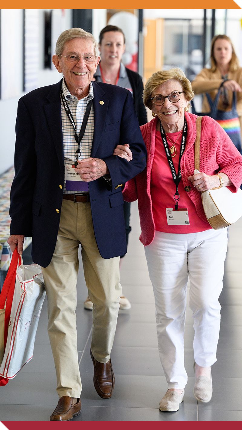 Stevens alumni arriving for Alumni Weekend